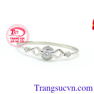 Vòng tay vàng tây 14k giá chuẩn trên toàn quốc. Vòng tay vàng trắng 14k