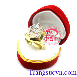 Nhẫn nam bọ cạp cá tính, nhẫn nam vàng tây 18k, chế tác tinh xảo, mang đến cho người đeo vẻ đẹp mạnh mẽ, cá tính, nhận thiết kế và chế tác theo yêu cầu.