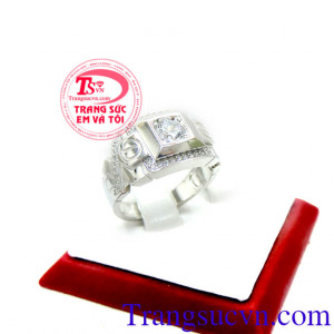 Nhẫn nam kiểu mới 18k