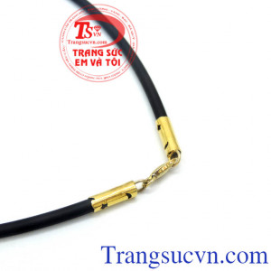 Dây cao su 2 đốt vàng