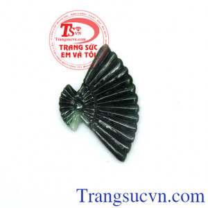 Mặt quạt ngọc lục đậm