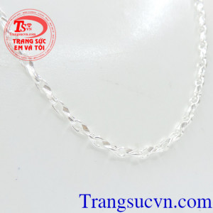 Dây bạc nam thanh lịch