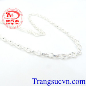 Dây bạc nam thanh lịch