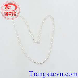 Dây bạc nam thanh lịch