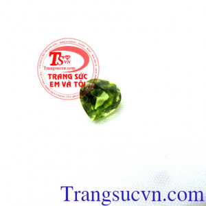 Peridot trái tim thiên nhiên
