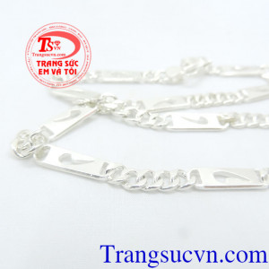 Dây chuyền bạc đẹp cho nam