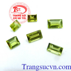 Bán Đá Peridot Vuông và Chữ Nhật