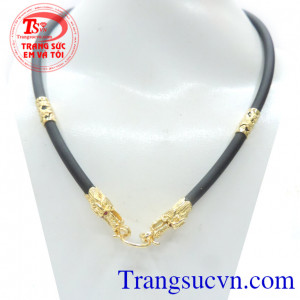 Dây cao su vàng tây rồng vàng 10k đảm bảo chất lượng,hợp thời trang và nam tính,dây cao su phù hợp đeo nanh,móng,mặt dấ quý,mặt dây nam,đẳng cấp và hợp phong thủy, Dây cao su rồng
