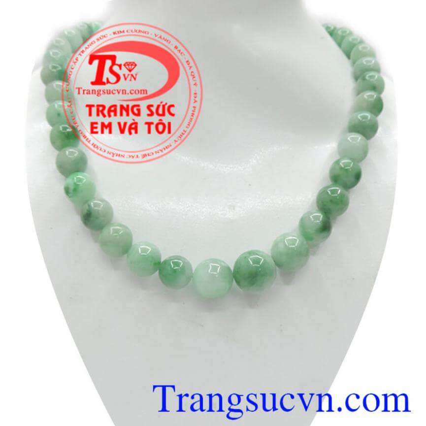 Chuỗi hạt vòng cổ ngọc cẩm thạch