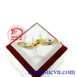 Nhẫn cưới vàng giá rẻ đẹp sang trọng kinh tế cho đôi bạn trẻ
