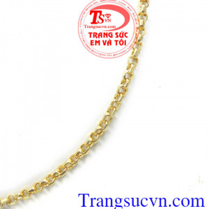 Dây chuyền nam vàng tây kiểu đẹp