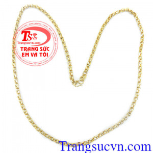 Dây chuyền nam vàng tây kiểu đẹp