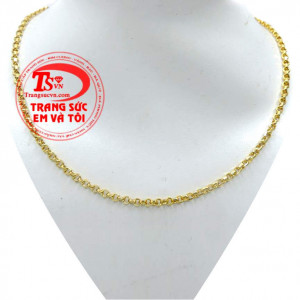 Dây chuyền nam vàng tây kiểu đẹp
