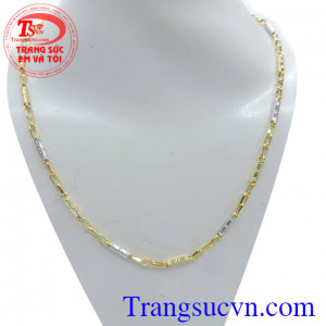 Dây chuyền nam tròn sáng đẹp