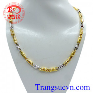 Dây chuyền nam vàng tây đẹp