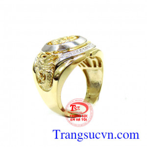 Nhẫn nam vàng tây rồng nổi đảm bảo chất lượng vàng,nhẫn nam đẹp, nhẫn nam vàng tây món,quà dành cho phái mạnh, đảm bảo chất lượng