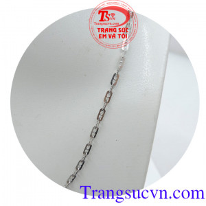 Dây nữ vàng trắng Italia