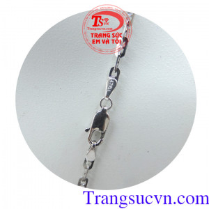 Dây nữ vàng trắng Italia