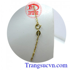 Dây chuyền nữ vàng màu Italia kiểu đẹp