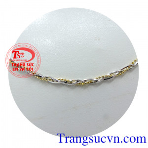 Dây chuyền vàng ý cực đẹp 18k