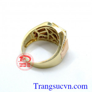 Nhẫn nam vàng tây đẹp kim đẹp,nhẫn nam nhập khẩu nguyên chiếc bền đẹp sáng bóng,Đảm bảo chất lượng vàng,bảo hành Uy tín,khách hàng ưa chuộng nhiều năm