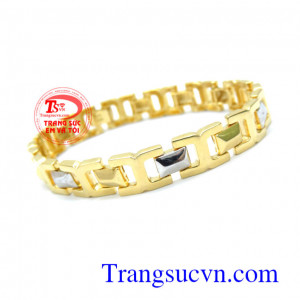 Lắc vàng nam tính vàng tây