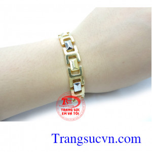 Lắc vàng nam tính vàng tây