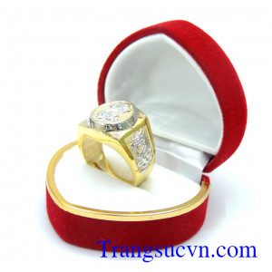 Chiếc Nhẫn nam vàng rồng chất lượng vàng đảm bảo,Uy tín bền đẹp và sáng bóng chiếc Nhẫn nam vàng rồng bảo hành chu đáo,thiết kế và chế tác.Nhẫn nam vàng rồng sang trọng, thời trang và đẳng cấp, phù hợp phong cách phái mạnh.