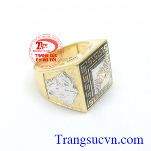 Nhẫn vàng đẹp nam tính