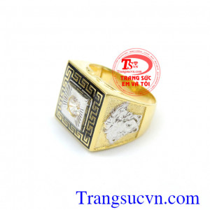Nhẫn vàng đẹp nam tính