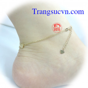 Lắc chân cho nữ đẹp được nhập khẩu từ ý với thiết kế sang trọng bắt mắt, phù hợp với mọi dối tượng có mục đích sử dụng.