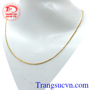 Dây chuyền Italy dạng mảnh đẹp