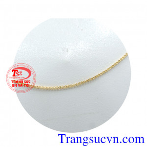 Dây chuyền vàng 18k italy nhỏ đẹp