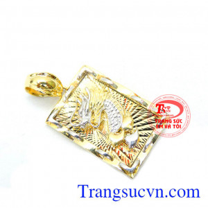 Mặt dây rồng vàng 3D siêu đẹp