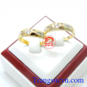 Nhẫn cưới vàng giá rẻ đẹp sang trọng kinh tế cho đôi bạn trẻ