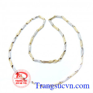 Dây chuyền 10k nhâp khẩu Italy