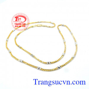 Dây chuyền nữ ITALY vàng 10k
