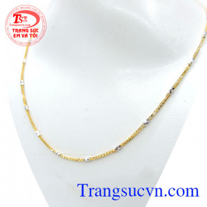 Dây chuyền nữ ITALY vàng 10k