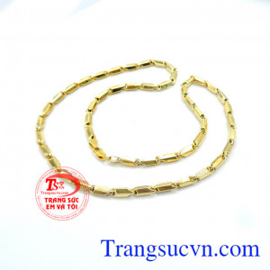 Dây chuyền vàng 10k kiểu đẹp