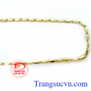 Dây chuyền vàng 10k kiểu đẹp