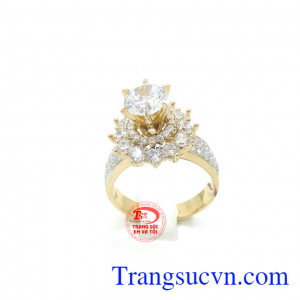 Nhẫn nữ đá quý sang trọng
