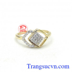 nhẫn đeo nhỏ và xinh xinh trên ngón tay đeo nhẫn, nhẫn nữ bảo hành 6 tháng giao toàn quốc, thanh toán an toàn.