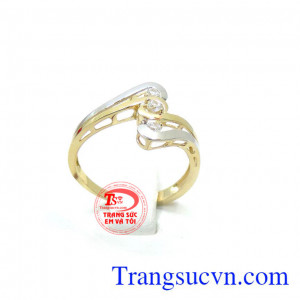 Nhẫn nữ đính đá giá rẻ TSVN 