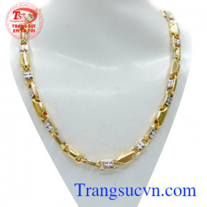 Dây vàng nam sáng màu bền, dây chuyền nam vàng 10k giao hàng toàn quốc,