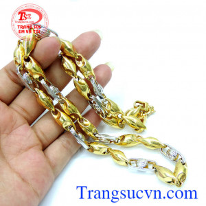 Dây nam hạt xoan 2 màu đẹp