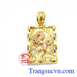 Mặt ngọ 2 màu sang trọng tượng trưng cho may mắn tài lộc,