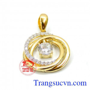 Mặt nữ vàng thanh lịch, mặt nữ vàng 10k đẹp. Mặt nữ vàng thanh lịch