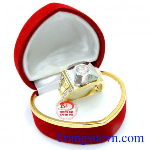 Nhẫn nam kiểu dáng cá tính, nhẫn nam đẹp, nhẫn nam thiết kế kiểu dáng Korea thời trang