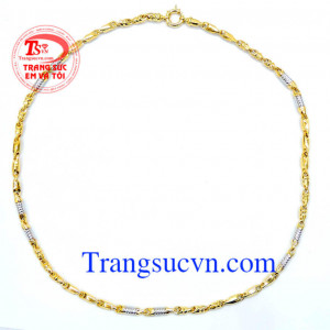 Dây chuyền vàng tây male, dây chuyền nam vàng tây , dây chuyền cho nam giới, for male, dây chuyền thiết kế theo yêu cầu