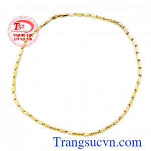 Dây chuyền nam vàng tây tinh tế